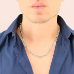 Stainless Steel Chain Necklace – Unisex Silver for Men & Women 20in 24in, 3mm B Budget Basket Deals (108)