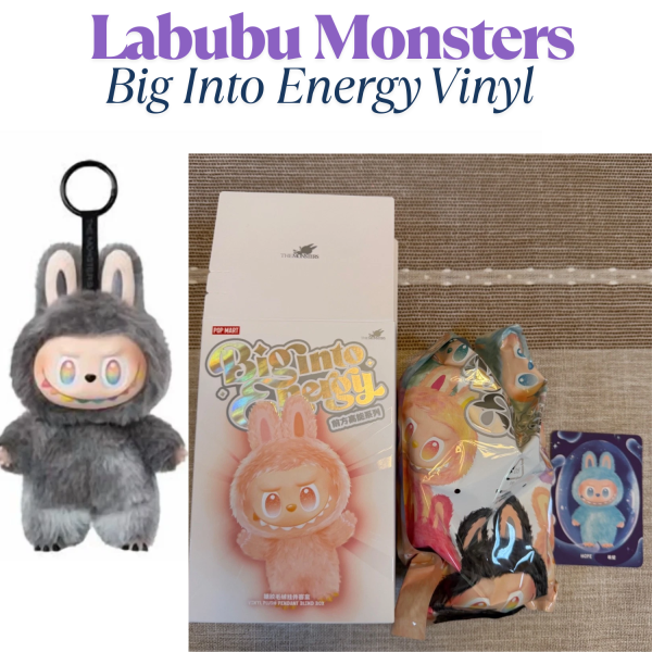 NEW Authentic POPMART Labubu Monsters Big Into Energy Vinyl SEALED Blind Box